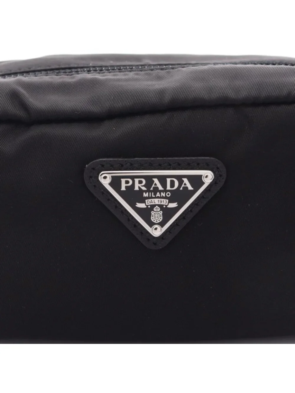 Prada Pouch Nylon Leather